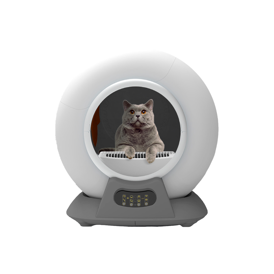 Arenero de limpieza automática para gatos marca Smart Cat