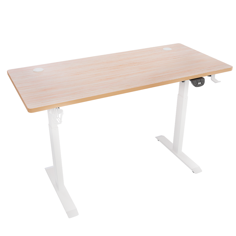 Adjustable wooden gaming desk