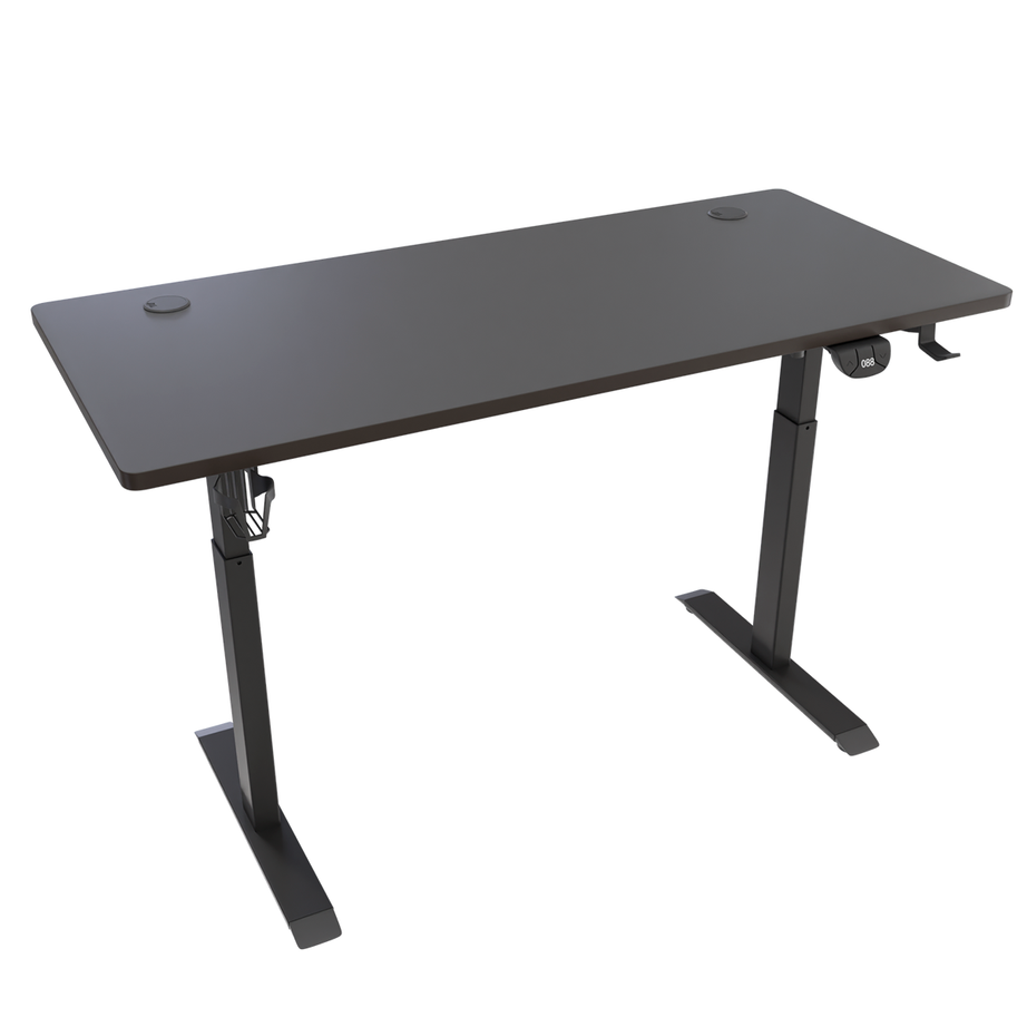 Adjustable wooden gaming desk