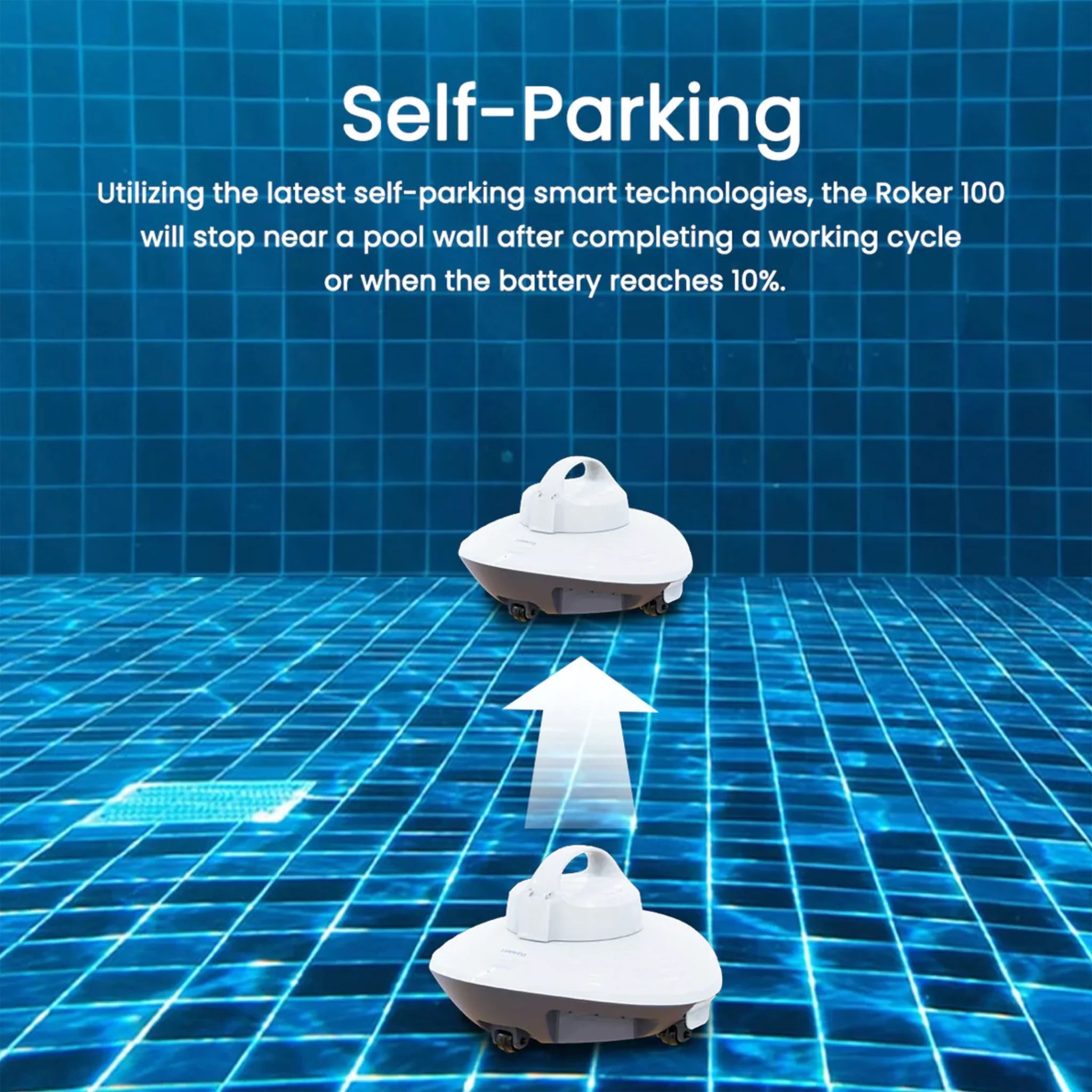 SEAUTO Roker 无线泳池清洁机器人