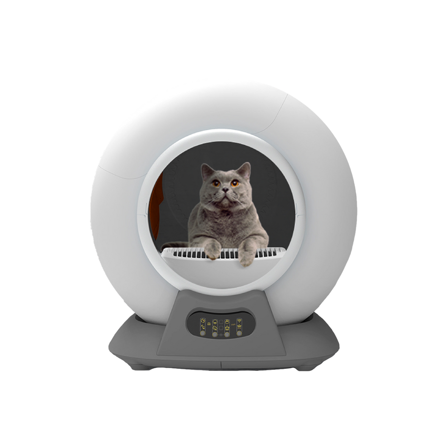 Arenero Automático para gatos #areneroautomatico #catlitter Créditos